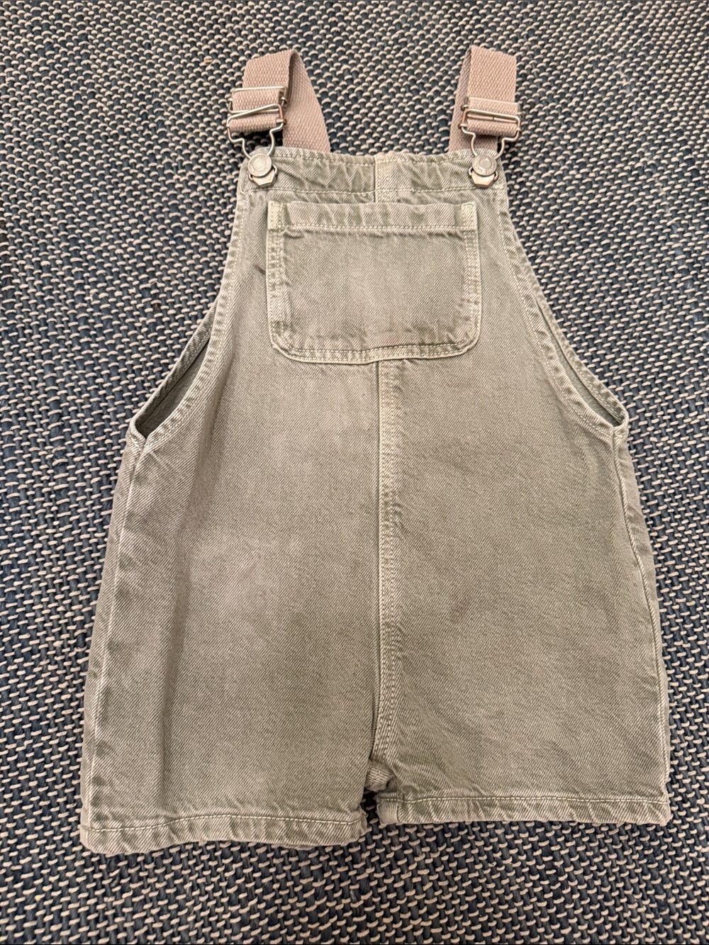 Zara Kids Olive Green Short Overalls